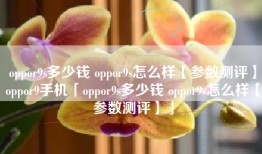 oppor9s多少钱 oppor9s怎么样【参数测评】oppor9手机「oppor9s多少钱 oppor9s怎么样【参数测评】」